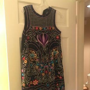Maeve Embroidered Dress - Size 6 - Anthropologie